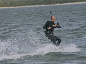 Just another day at Dolls Point with 30+knots