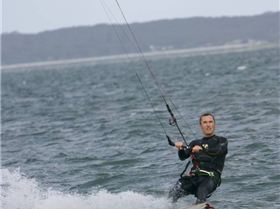 Just another day at Dolls Point with 30+knots