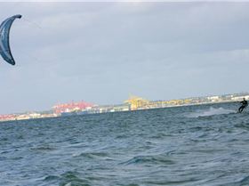 Just another day at Dolls Point with 30+knots