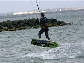 Just another day at Dolls Point with 30+knots
