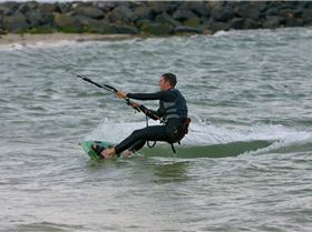 Just another day at Dolls Point with 30+knots