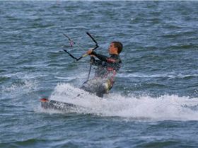 Just another day at Dolls Point with 30+knots