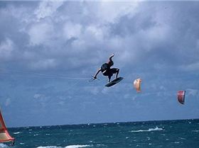Kitesurfing