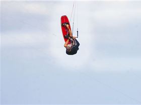 Airborne at Yorkey's