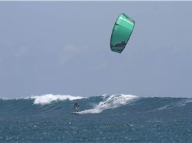 Kitesurfing