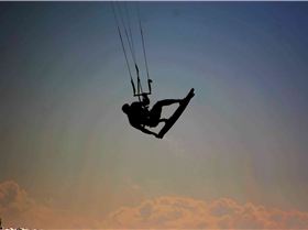 Kitesurfing