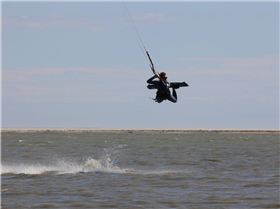 Kitesurfing