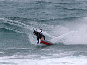 Kitesurfing