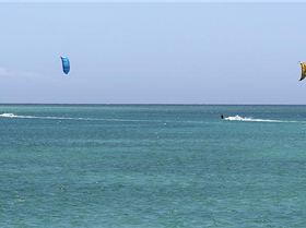 Kitesurfing