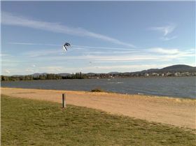 Kitesurfing
