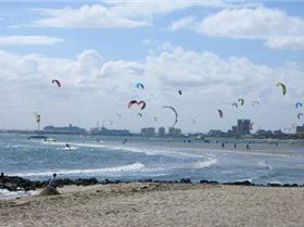 Kitesurfing