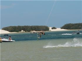 Kitesurfing