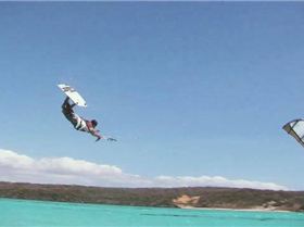 Kitesurfing