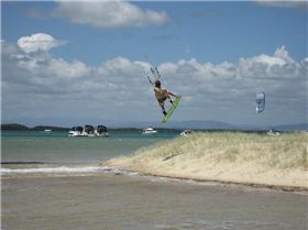 Kitesurfing