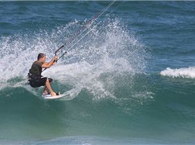 Kitesurfing
