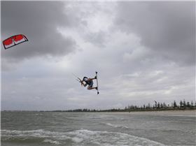 Kitesurfing