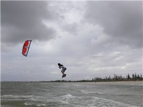 Kitesurfing