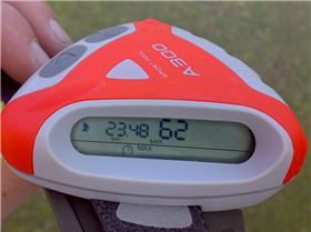 my top speed at old bar 62 k`s