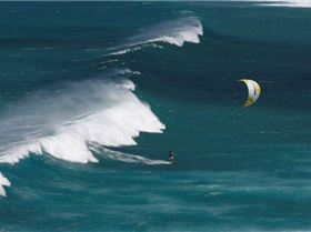 Kitesurfing