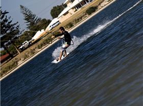 kitesurfing at Safety Bay WA 13 dec 08
