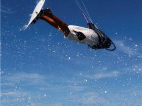 Lance has got a new kite