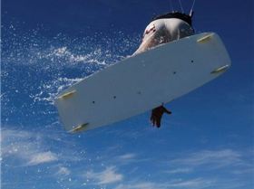 Lance has got a new kite