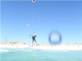Kitesurfing