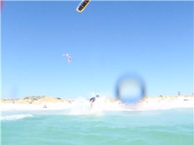 Kitesurfing