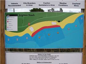 Sign kitebeach