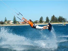Kitesurfing
