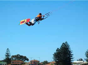 Kitesurfing