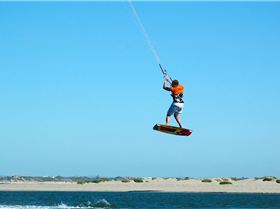 Kitesurfing