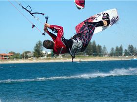 Kitesurfing
