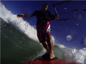 Kitesurfing