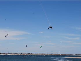 Kitesurfing