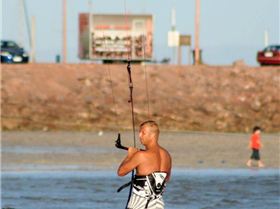 Kitesurfing