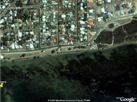 Not the ideal Kitesurfing location in Mandurah