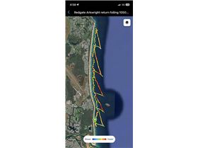 Down-wind foiling fun