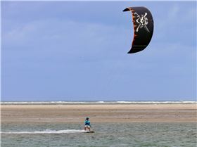 Kitesurfing