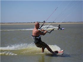 Kitesurfing