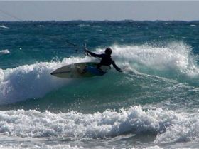 Kitesurfing