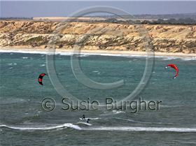 Kitesurfing