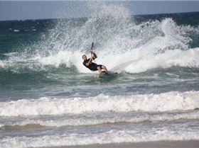 Kitesurfing