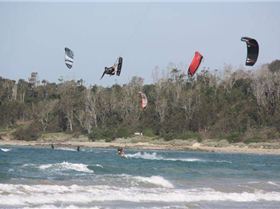 Kitesurfing