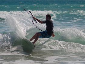 Kitesurfing