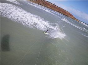 Kitesurfing