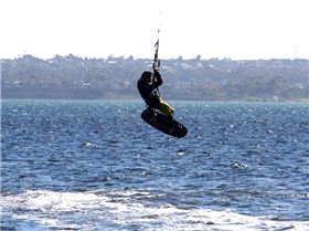 Kitesurfing
