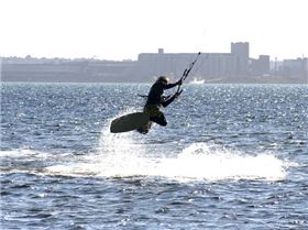 Kitesurfing