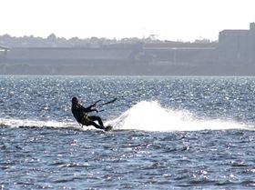 Kitesurfing