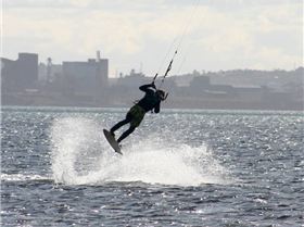 Kitesurfing